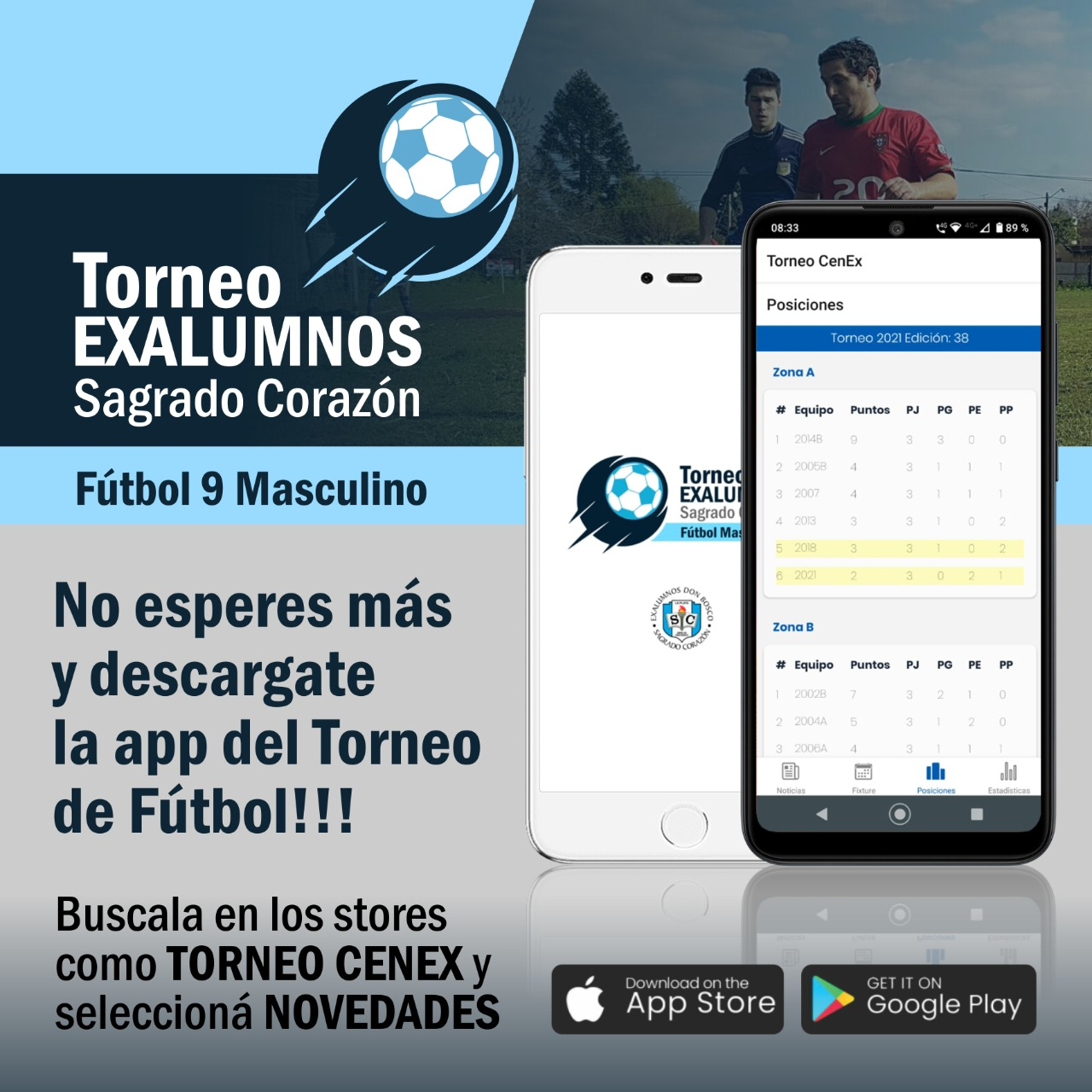 ¡Las apps ya disponibles en los stores para descargar!